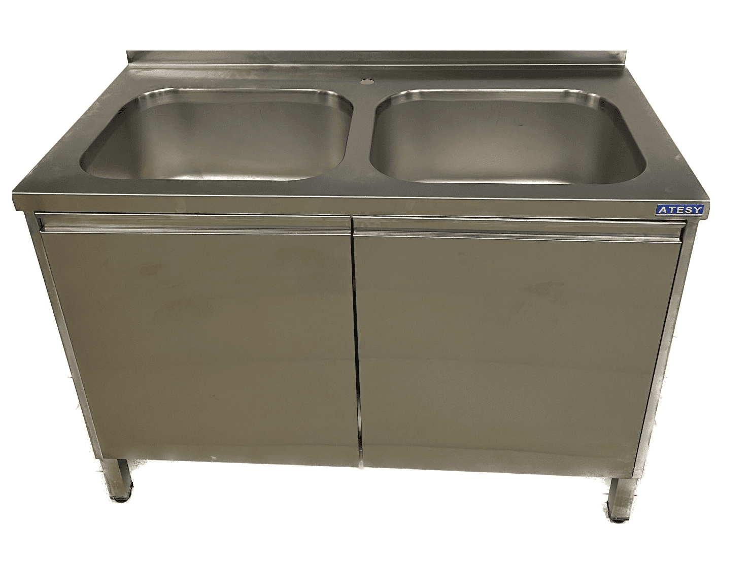 Стол с моечной ванной Atesy СТМ-С-2-1200.600-Р-О