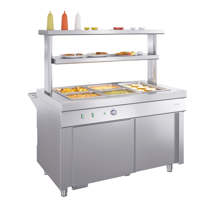 Мармит для вторых блюд Atesy Ривьера М2-1200-02-СО без полок