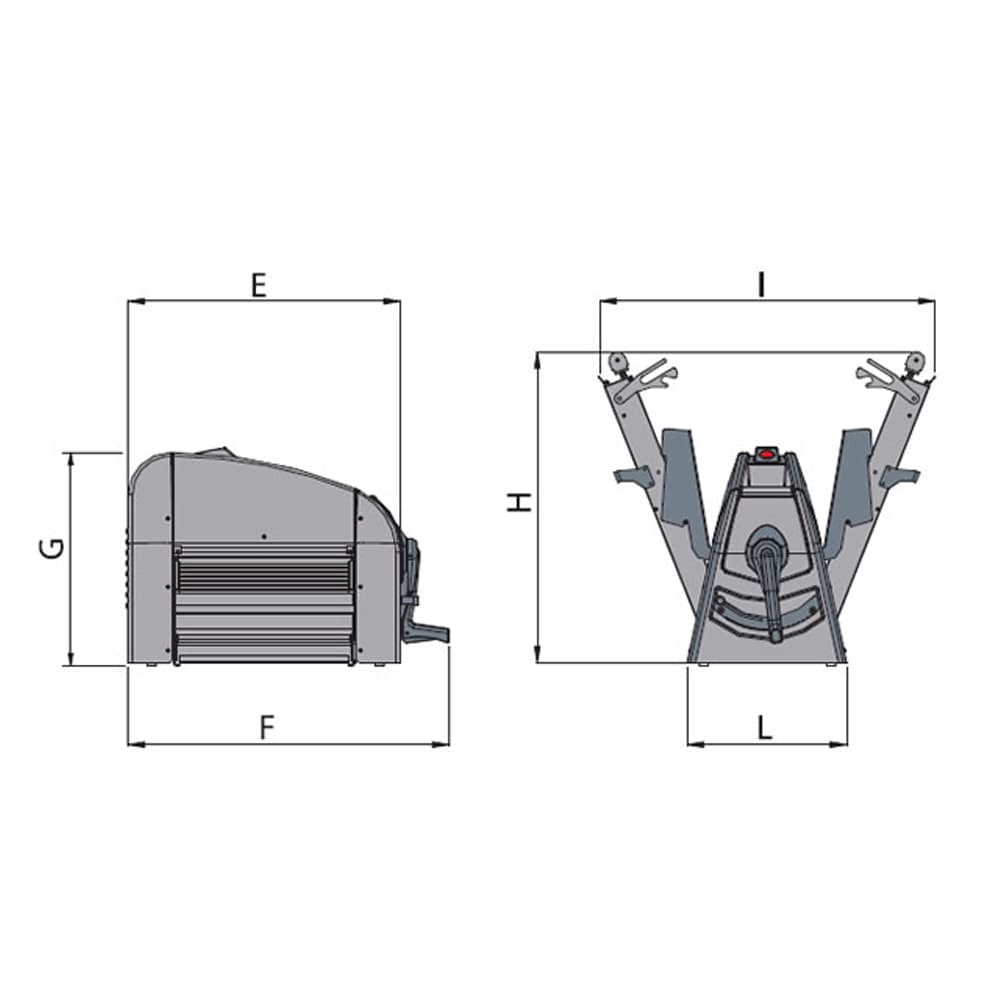 Тестораскаточная машина Flamic SF500BDX1000