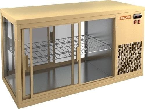 Витрина холодильная Hicold VRL T 1100 R Beige