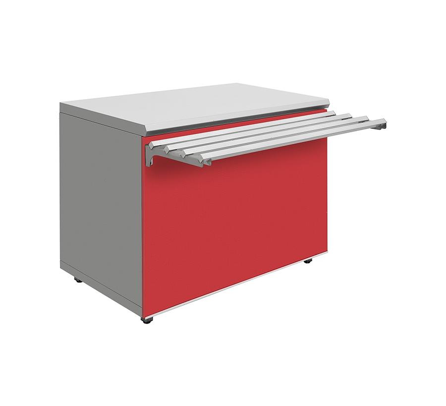 Прилавок нейтральный Luxstahl ПН-1200