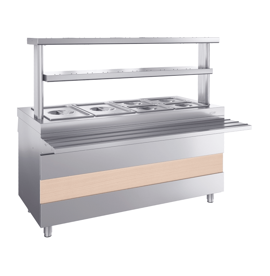 Мармит для вторых блюд Atesy Ривьера М2-1500-02-ПО без полок