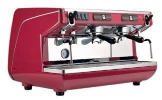 Кофемашина рожковая Nuova Simonelli Appia Life 2Gr S высокие группы, экономайзер, красная