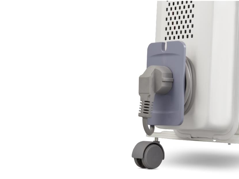 Масляный обогреватель Ballu CUBE BOH/CB-05W 1000 (5 секций)