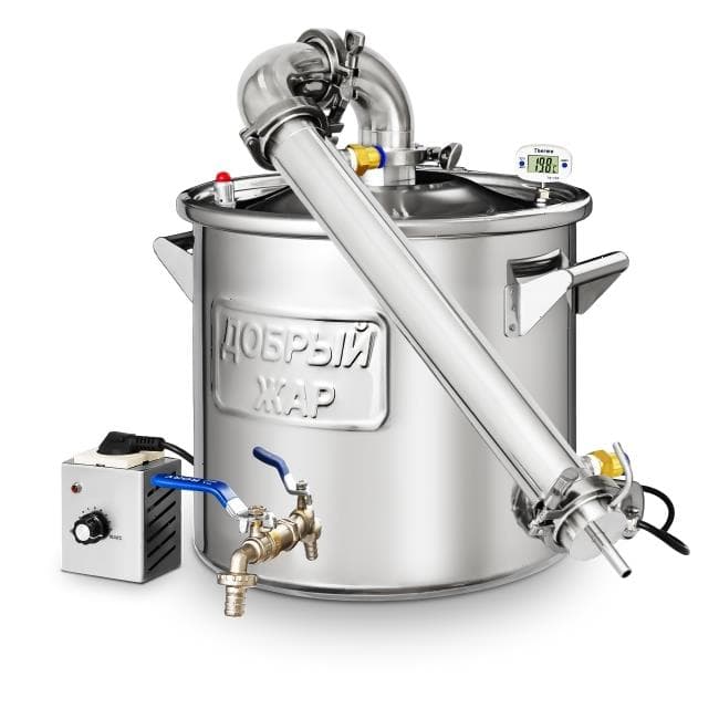 Самогонный аппарат Добрый Жар Абсолют, 20 литров ТЭН
