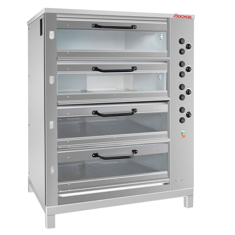 Печь хлебопекарная Восход ХПЭ-750/4 С (стеклянные двери)