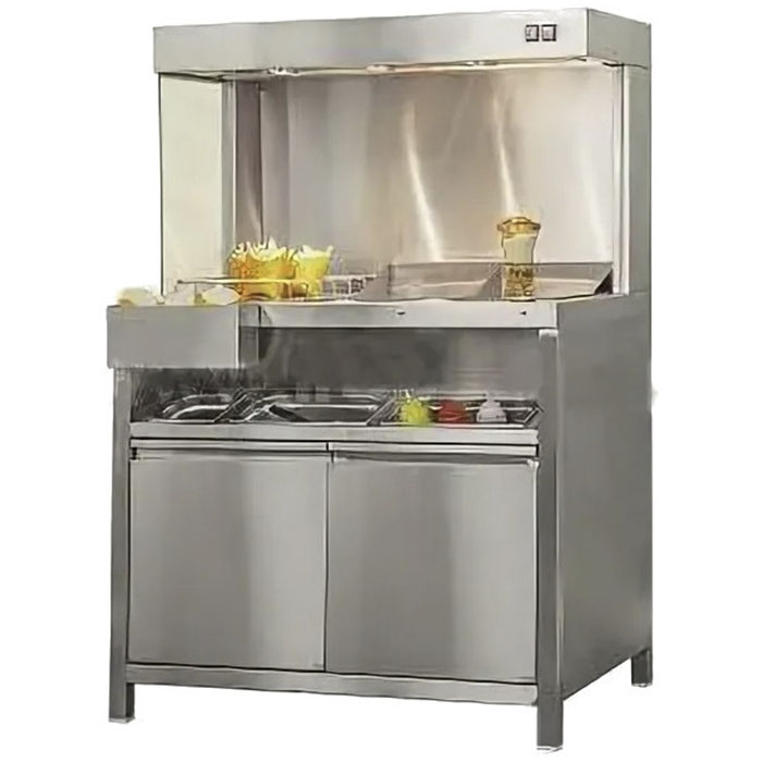 Станция хранения и фасовки картофеля фри с подогревом RoboLabs STF-060