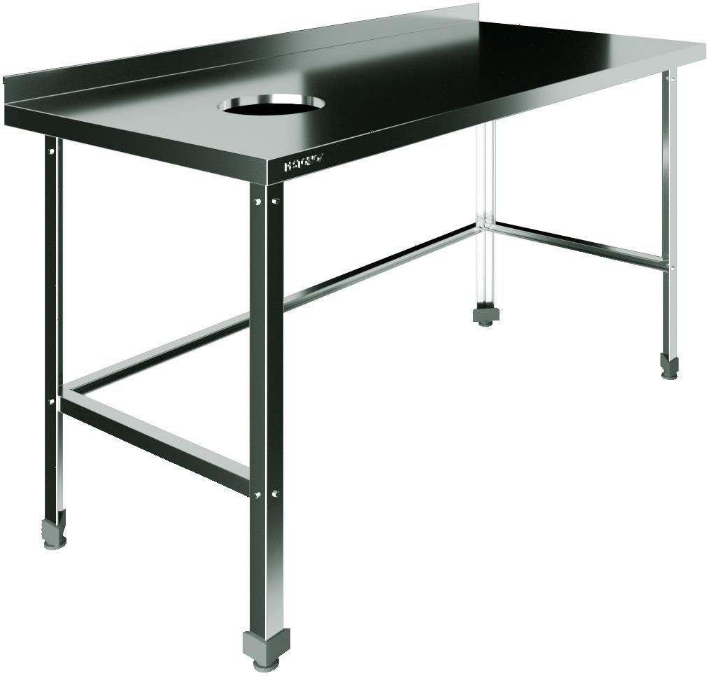 Стол для сбора пищевых отходов Restoinox СПО-11/6-БО-Л-ЭН