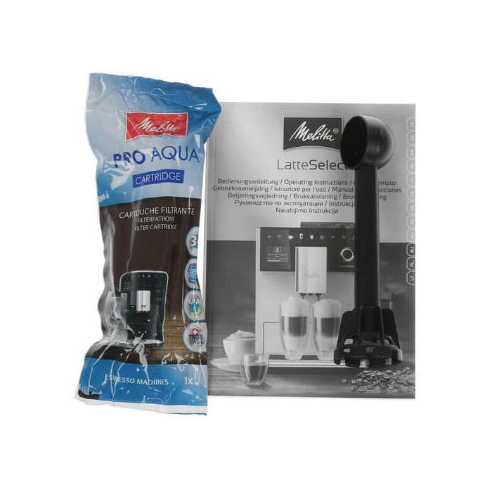 Кофемашина автоматическая Melitta Caffeo F 630-201 LatteSelect Silver