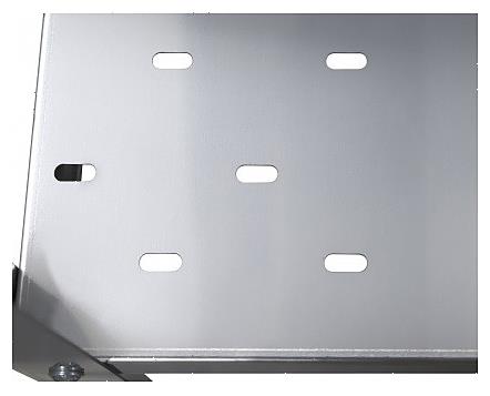 Стеллаж для посуды Luxstahl СРСП-1800х900х300