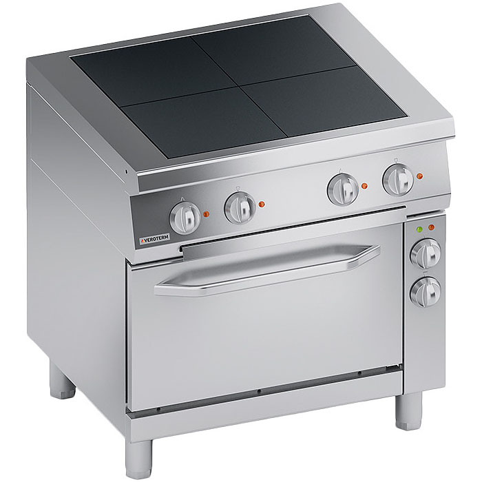 Плита электрическая 700 серии Veroterm VT7TPE10FV с конвекционным шкафом