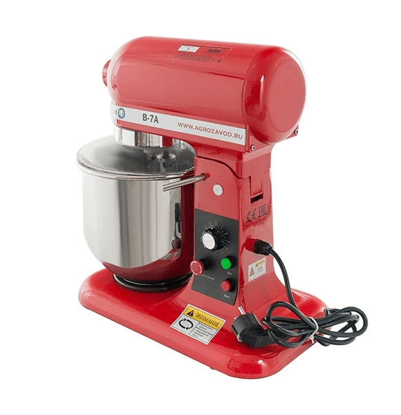 Миксер планетарный Foodatlas B-7A Eco, красный