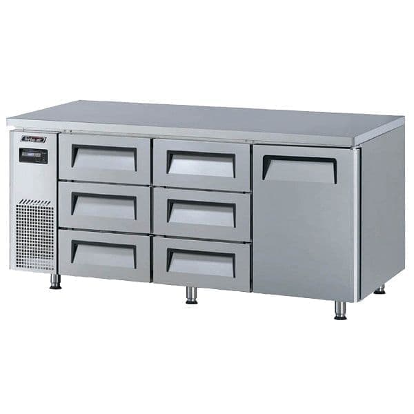 Стол холодильный Turbo Air KUR18-3D-6-700 с ящиками