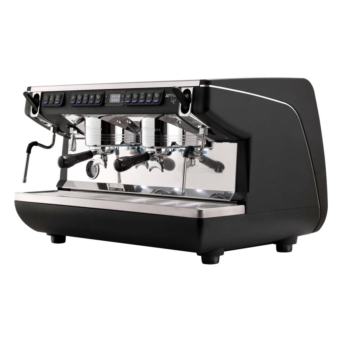 Кофемашина рожковая Nuova Simonelli Appia Life XT 2Gr V высокие группы, черная