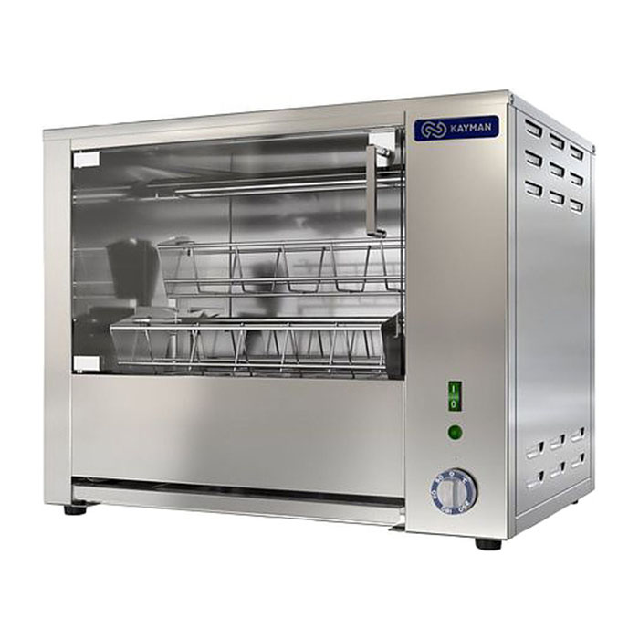 Гриль для кур карусельный Kayman ГЭ-4C8 A