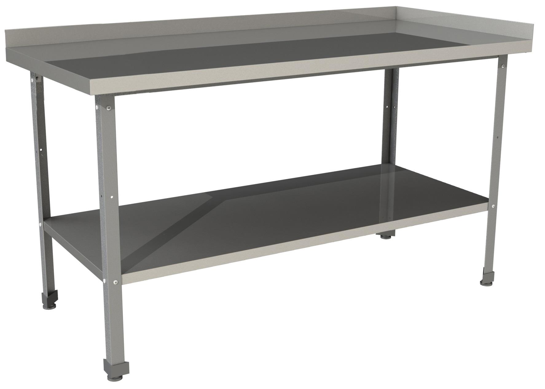 Стол производственный Restoinox СП-15/6-2БПП-ЭЦ 2 борта