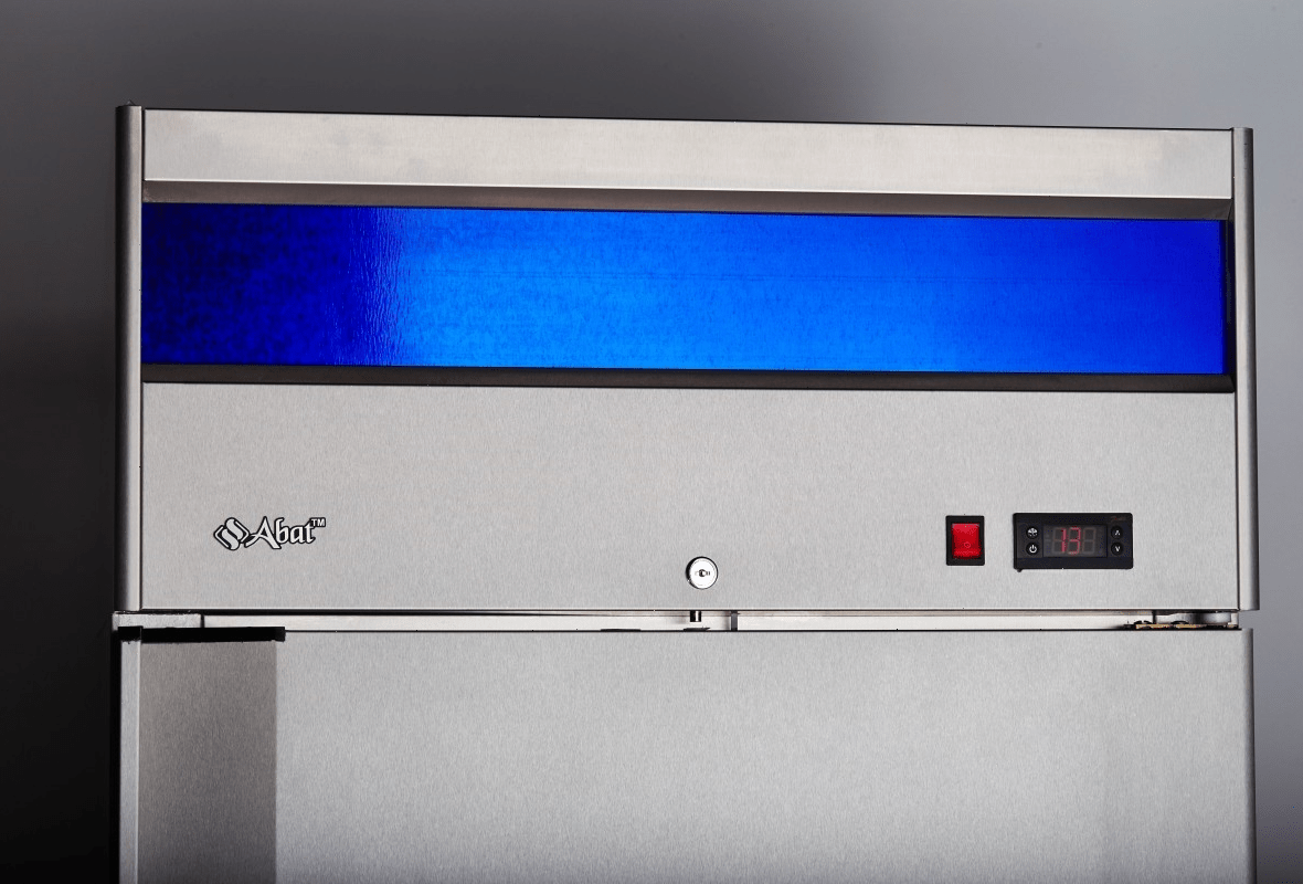 Шкаф морозильный Abat ШХн_0,7_01 нерж. (верхний агрегат) (71000002412)
