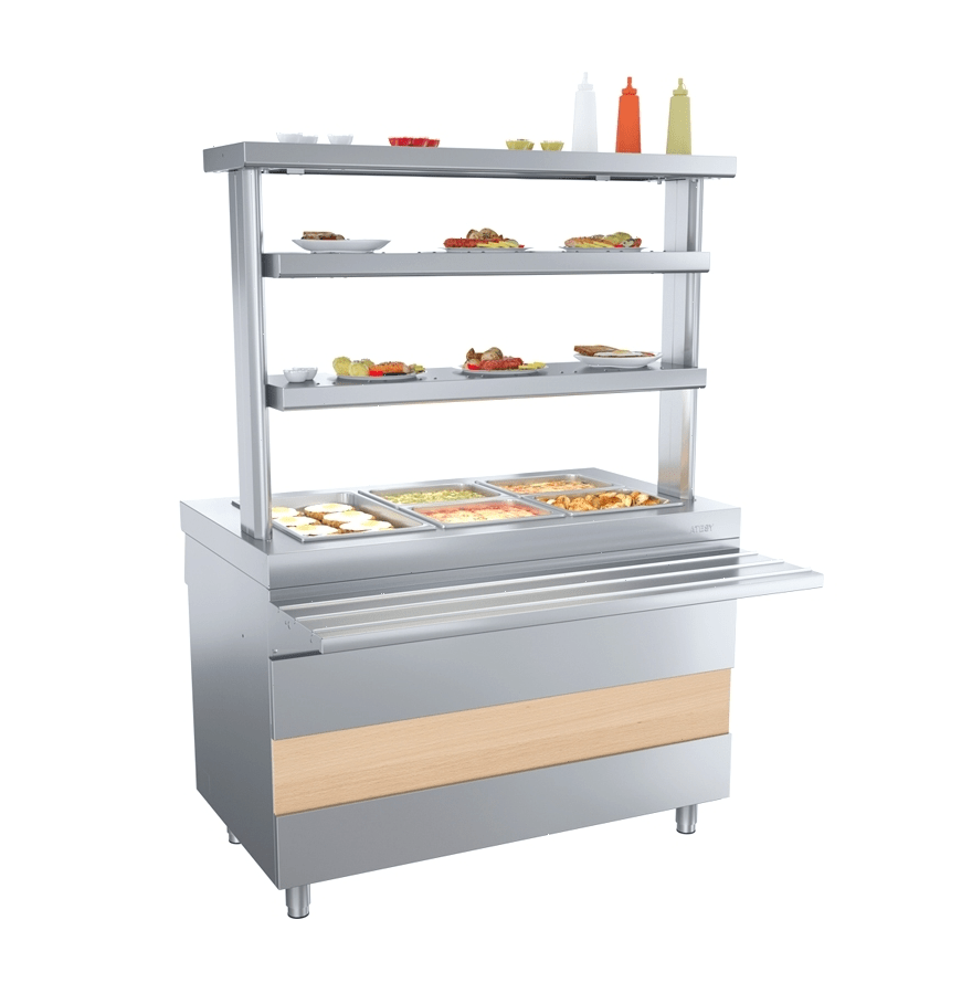 Мармит для вторых блюд Atesy Ривьера М2-1200-02-СО без полок