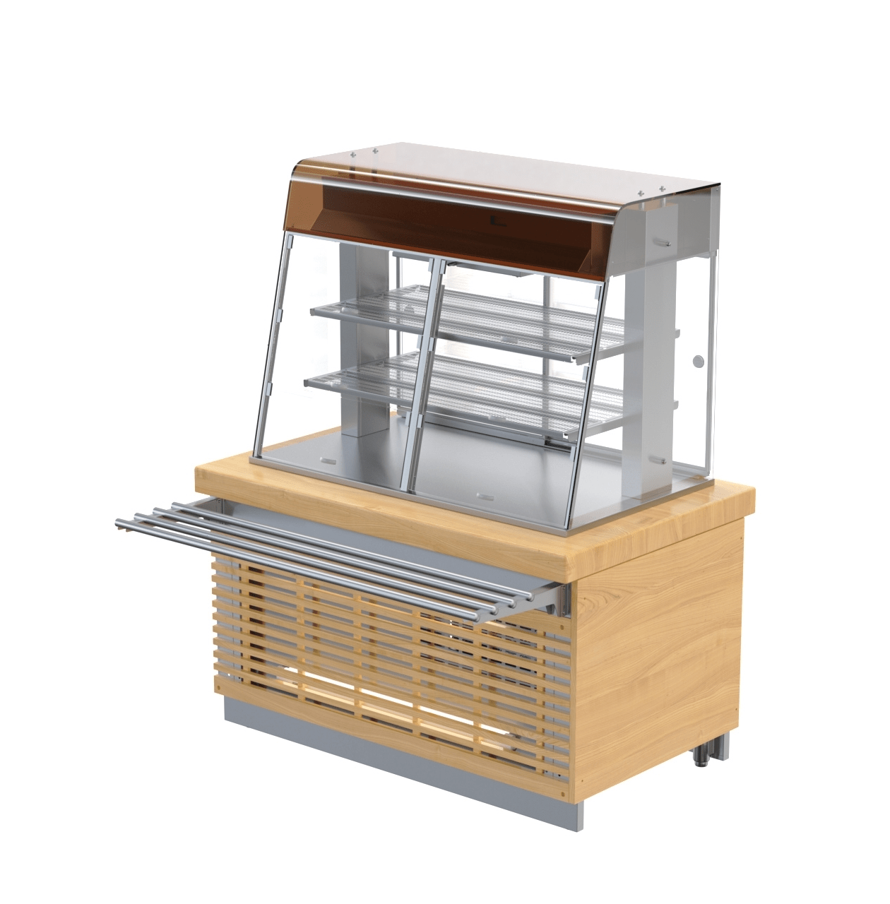 Витрина холодильная Atesy Регата ХВ-1200-1370-02