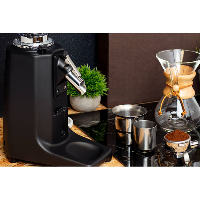 Кофемолка Quamar M80 D Drogheria (M80-2A0931) черная матовая