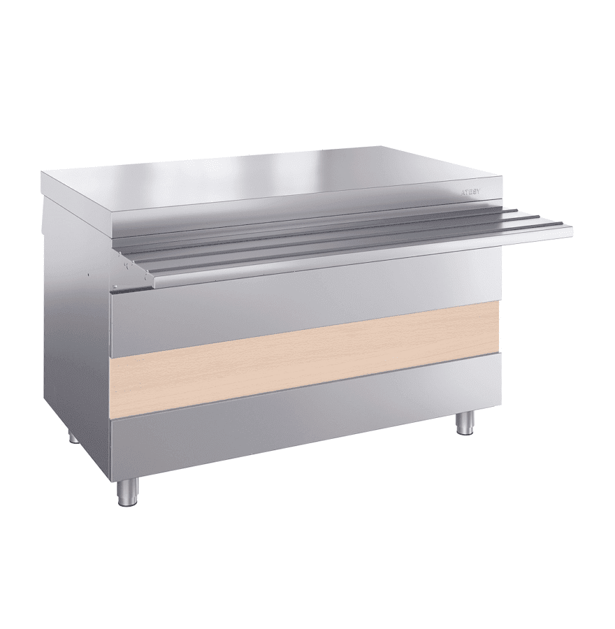 Прилавок горячих напитков Atesy Ривьера ПГН-1200-02-О без полок