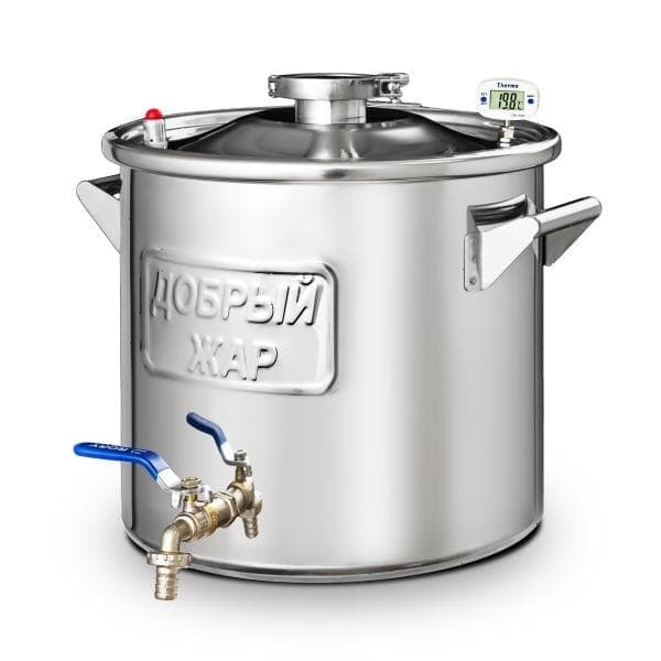 Перегонный куб Добрый Жар 20 л (кламп 1,5)