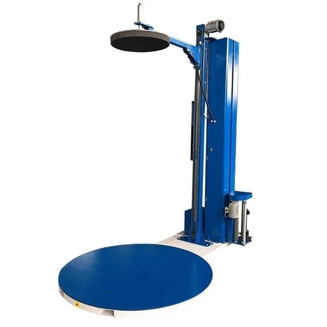 Паллетоупаковщик с механическим натяжением Hualian Machinery HL-1500ЕP с прижимом