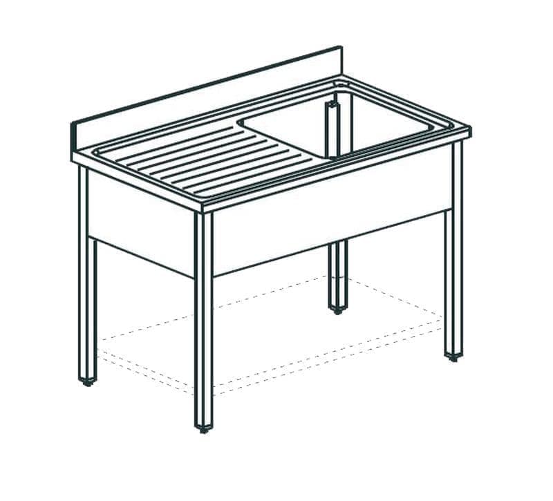 Ванна моечная Apach Chef Line LS126-54LW
