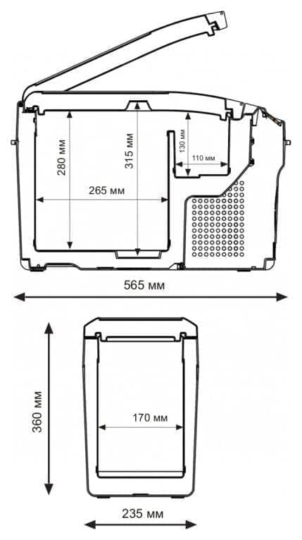 Автохолодильник Indel B TB15