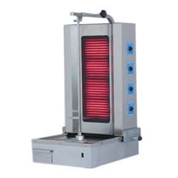 Гриль для шаурмы Atalay ADE-4 A, 4 уровня с нижним мотором электрический