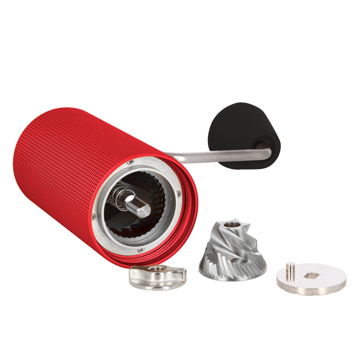 Кофемолка ручная Timemore Chestnut C2, Limited Festival красный