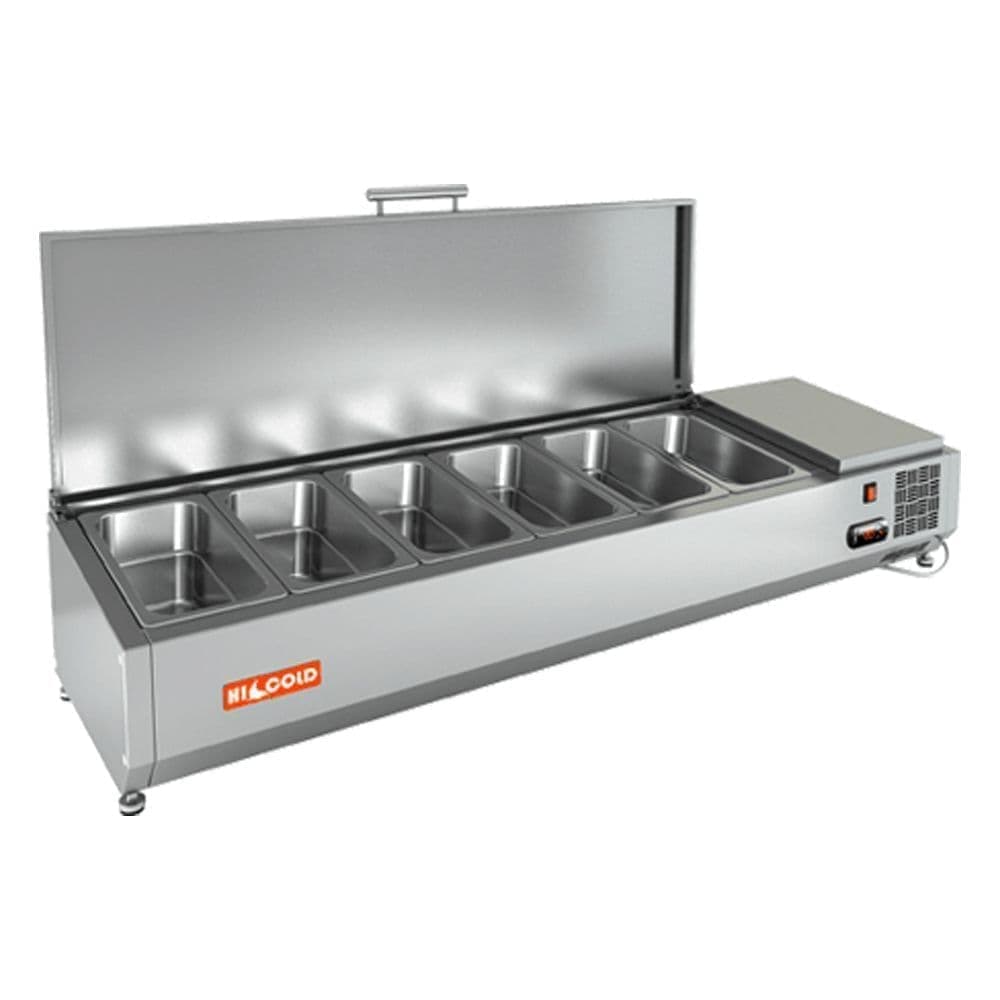 Витрина холодильная для ингредиентов Hicold VRTU 1390 для стола PZ3