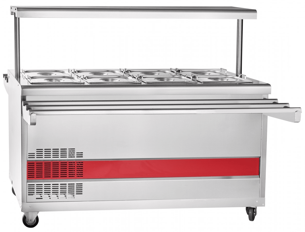 Прилавок для холодных закусок Abat ПВВ(Н)-70ПМ-01-НШ передвижной (21000000454)