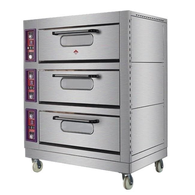 Подовая печь Hualian Machinery YXD-60C каменный под, пароувлажнение (600х400 мм)