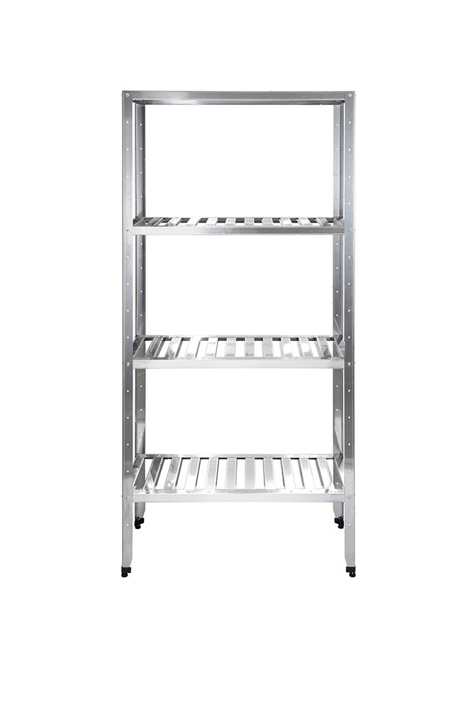 Стеллаж кухонный Luxstahl СРРП-1800х1400х600 решетчатые полки