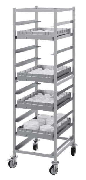 Мобильная тележка для евроконтейнеров Polair EU16.10.61.47