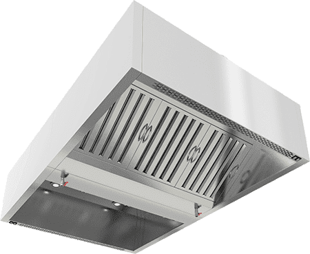 Зонт вытяжной Hicold ЗКВОО-1020 коробчатый