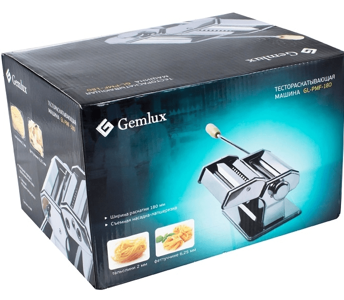 Лапшерезка-тестораскатка Gemlux GL-PMF-180
