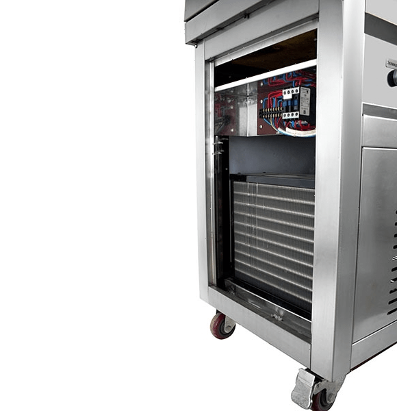 Фризер для жареного мороженого Foodatlas KCB-2F (световой короб)