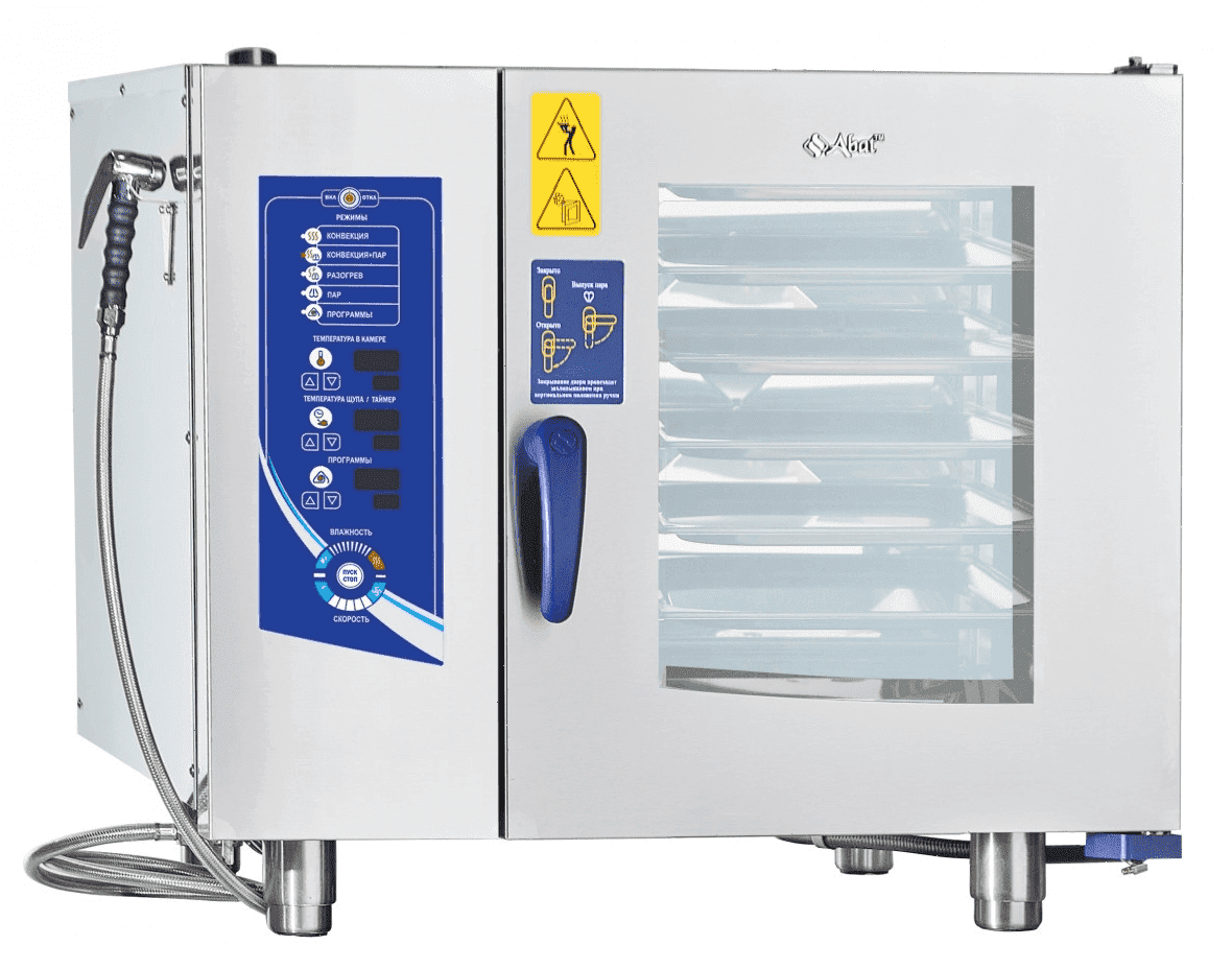 Пароконвектомат Abat ПКА 6-1/1ПМ2 (лицо нерж.) (11000035634)