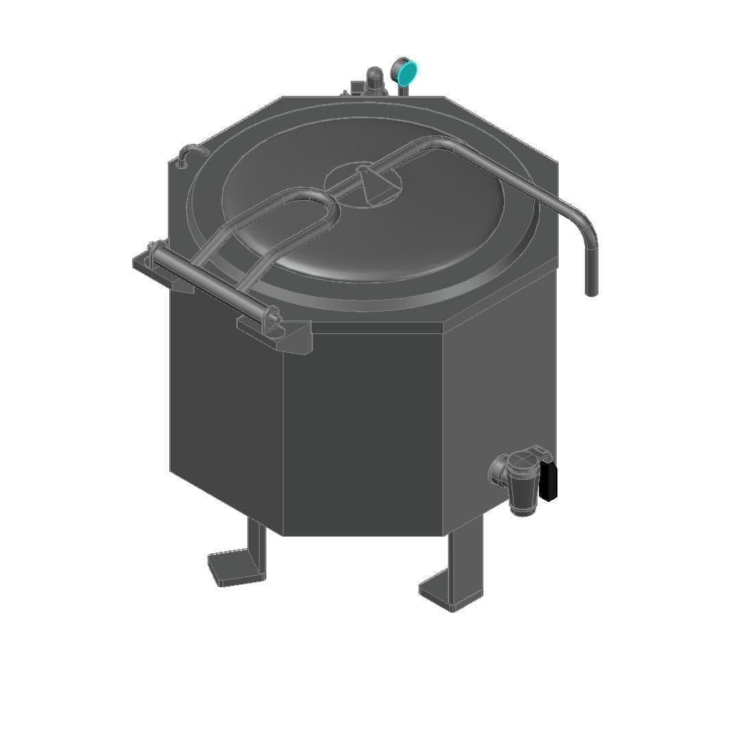 Котел пищеварочный Abat КПЭМ-250-П (11000011225)