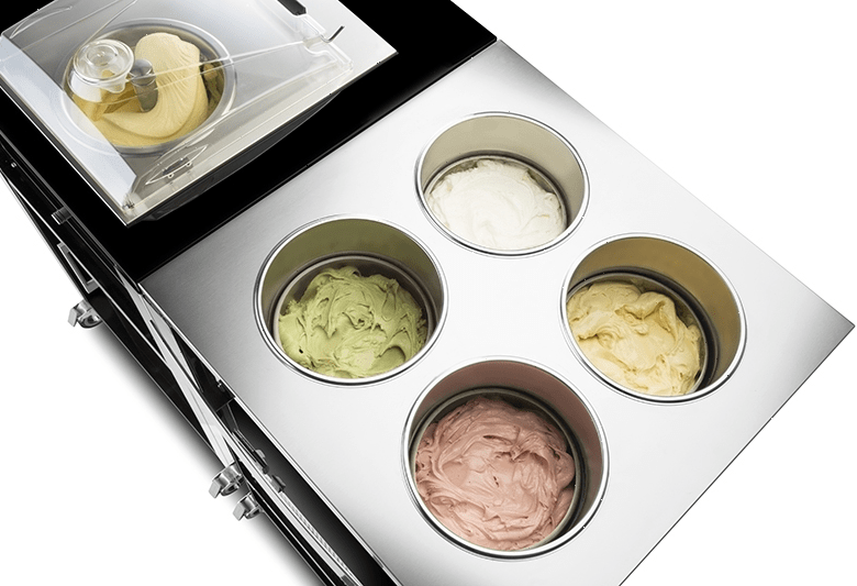 Фризер для мороженого Nemox Gelato 6K T - Mobile i-Green Black