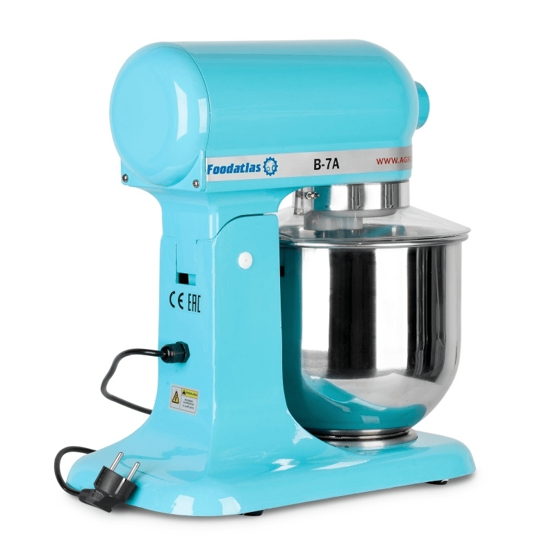 Миксер планетарный Foodatlas B-7A Eco бирюзовый