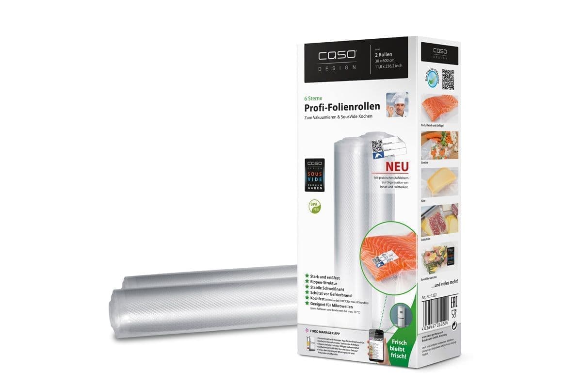 Рулоны вакуумные CASO VC 30 *600