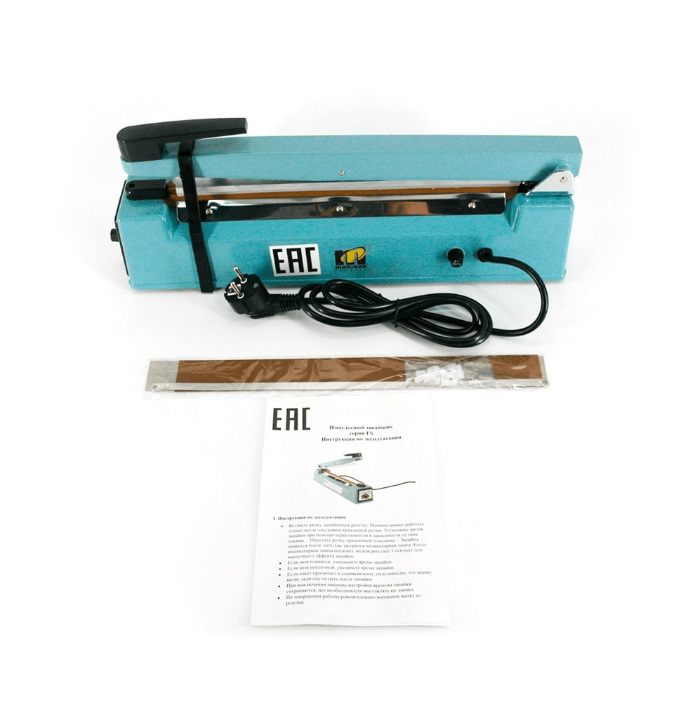 Импульсный запайщик Магикон FS-300В металл+дата