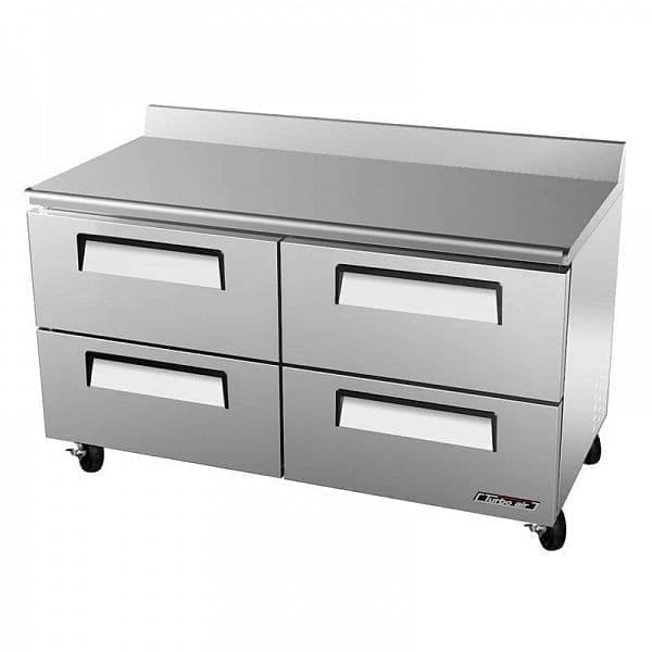 Стол морозильный Turbo Air CMWF-60-2D-4 с ящиками и бортом