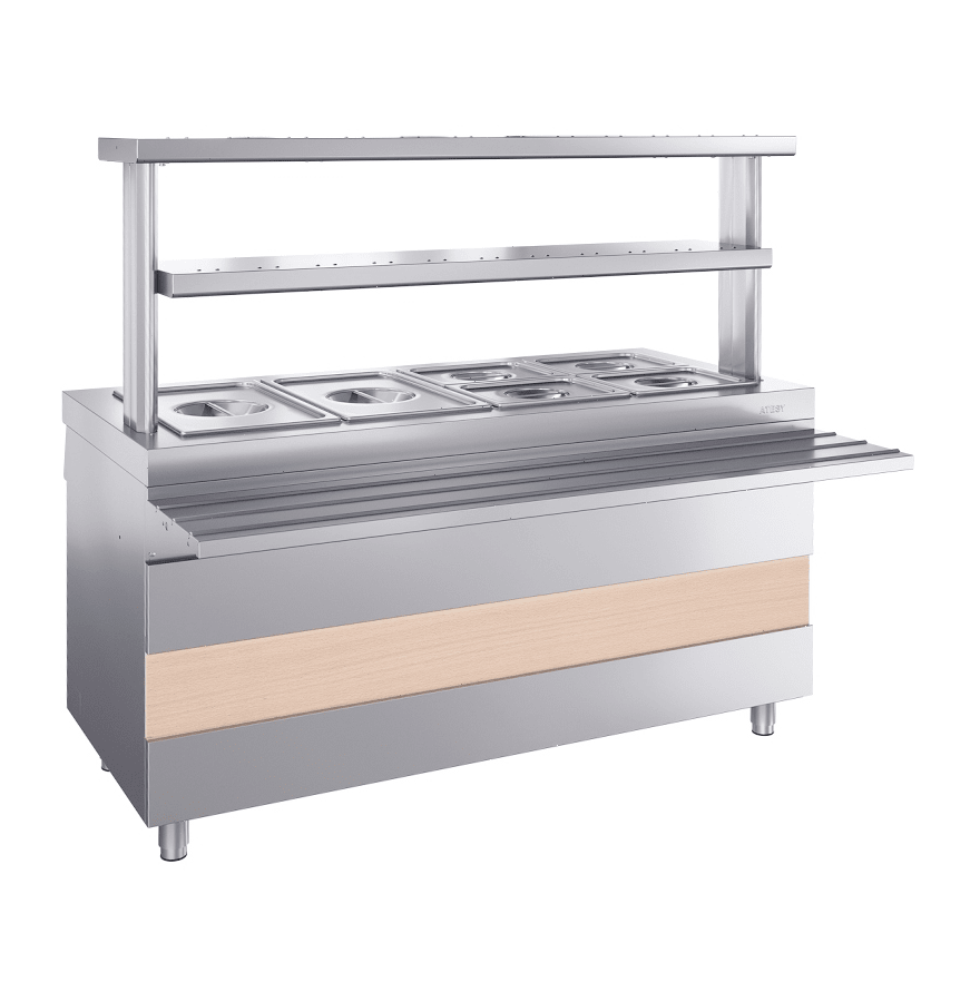 Мармит для вторых блюд Atesy Ривьера М2-1500-02-СО без полок