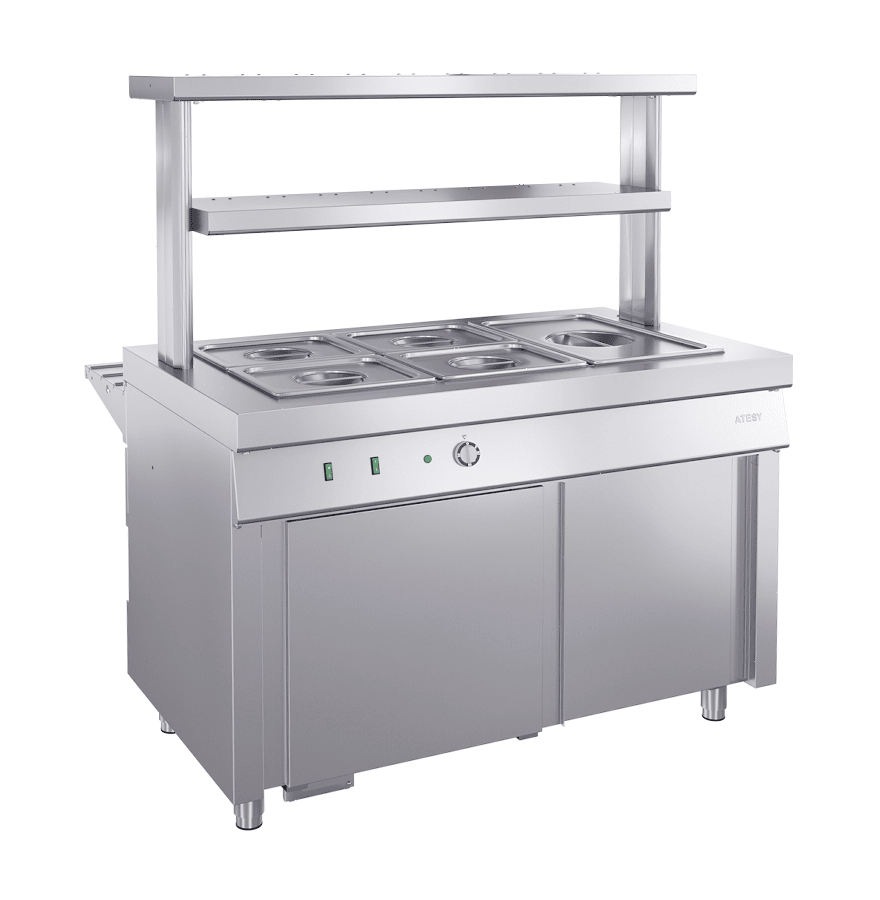 Мармит для вторых блюд Atesy Ривьера М2-1200-02-ПО без полок