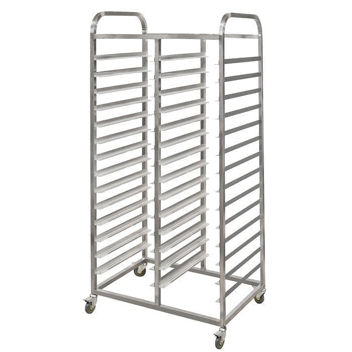 Тележка-шпилька для подносов Luxstahl ТШГ-10-2 нерж двойная