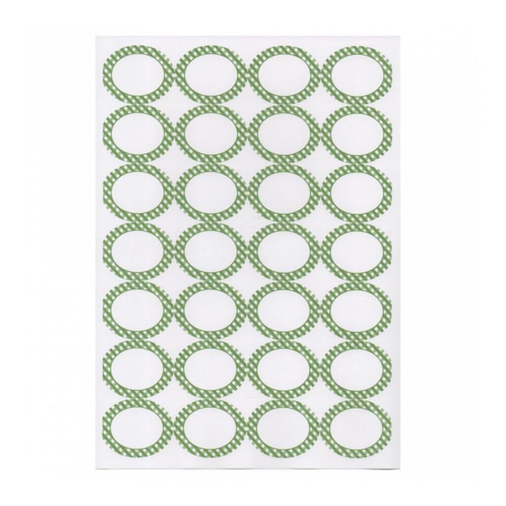 Этикетка бумажная белая, 4,5х3,6 см, 28 наклеек на листе А4, 100 л Garcia De Pou | 209.72